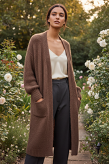 Oversized Mohair Cardigan