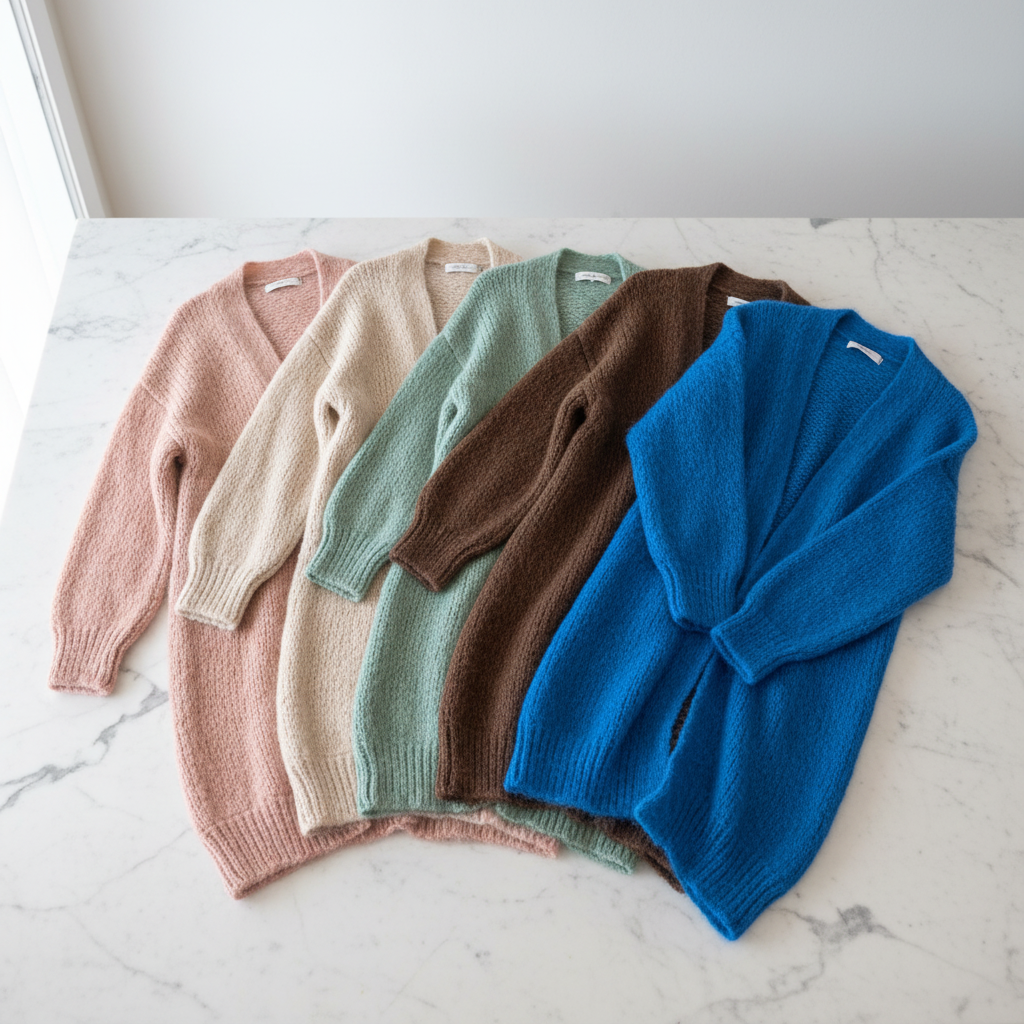 Oversized Mohair Cardigan