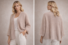 Fluffy Pastel Cardigan