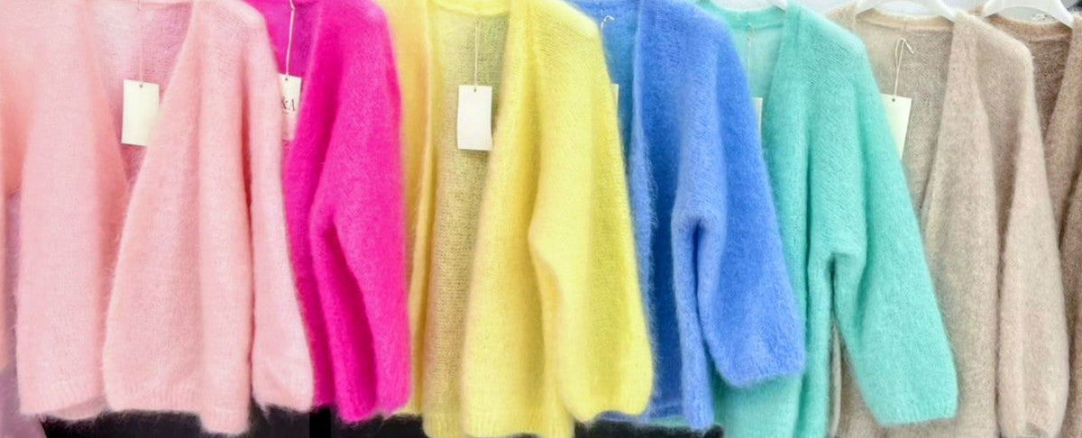 Fluffy Pastel Cardigan